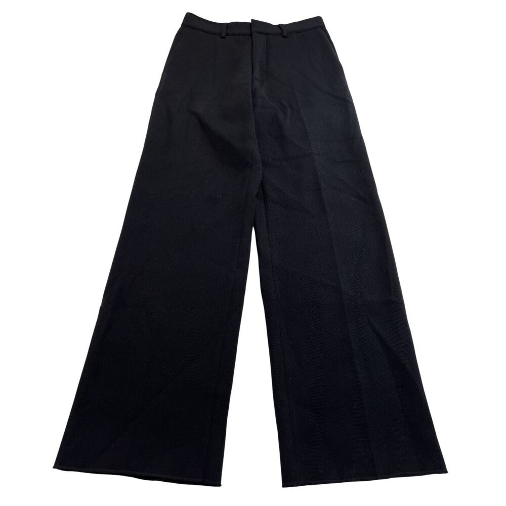 TOD's Wool Blend Trousers in Black